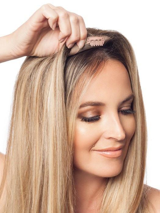 easiPart HH XL 18 | Remy Human Hair Topper (Mono Top)